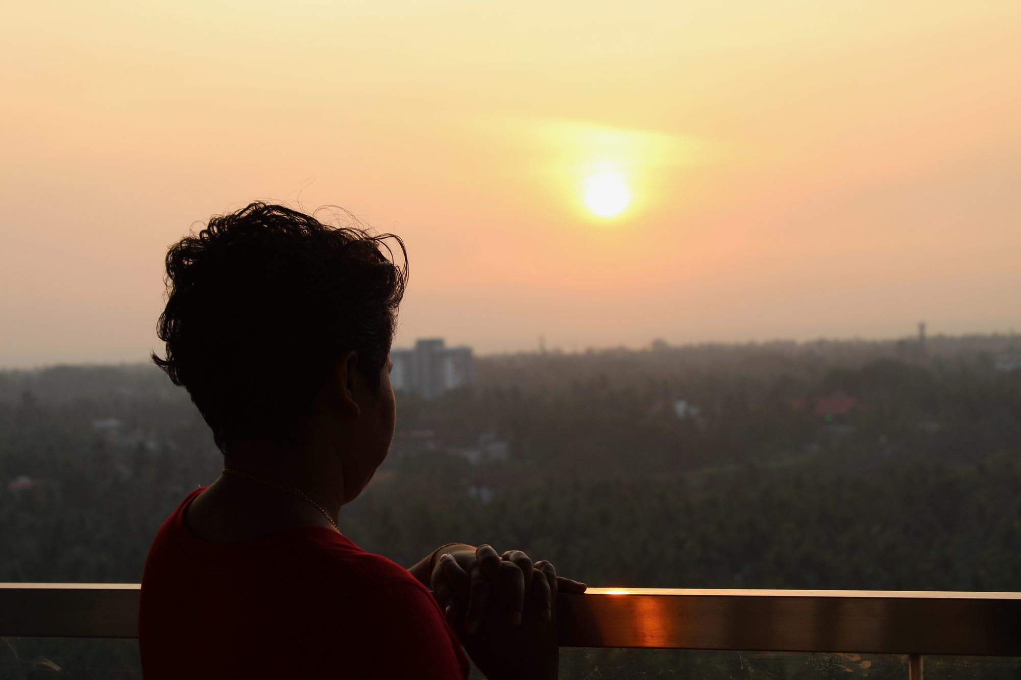 Watching the sun go